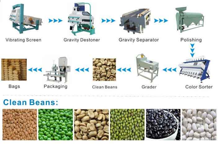 Bean Cleaning Machine