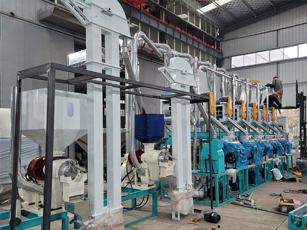 corn flour mill plant