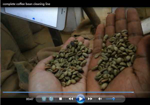 Ethiopia Coffee Bean Cleaning Line  ቡና ማጽጃ/መልቀሚያ ማሽኖች