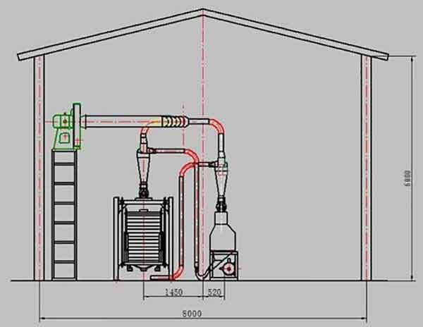 30T maize flour processing plant